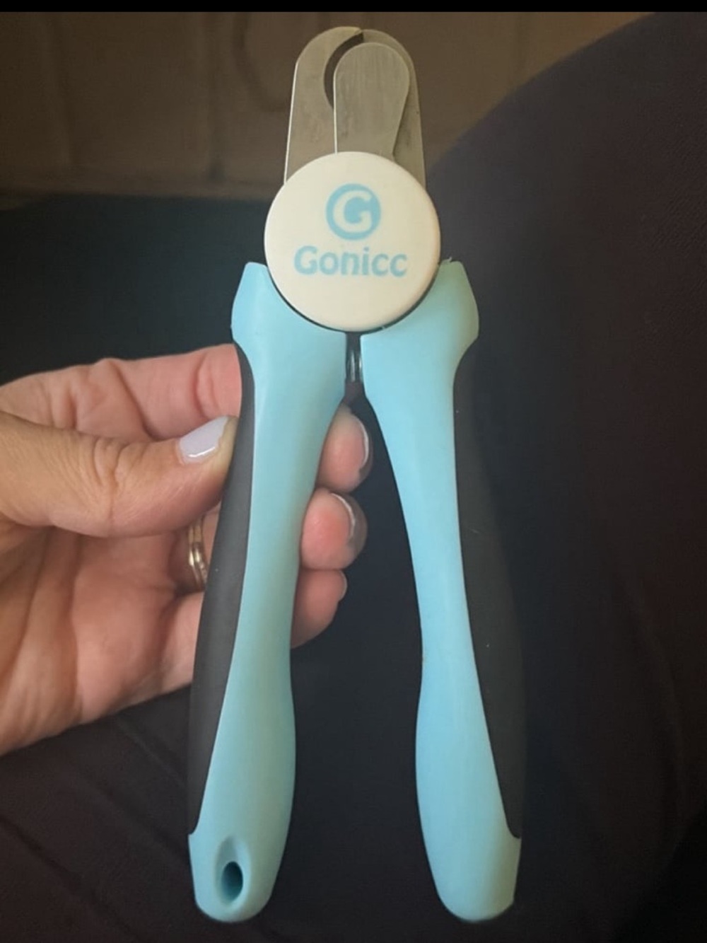 Light Blue Pet Nail Clippers for Dogs